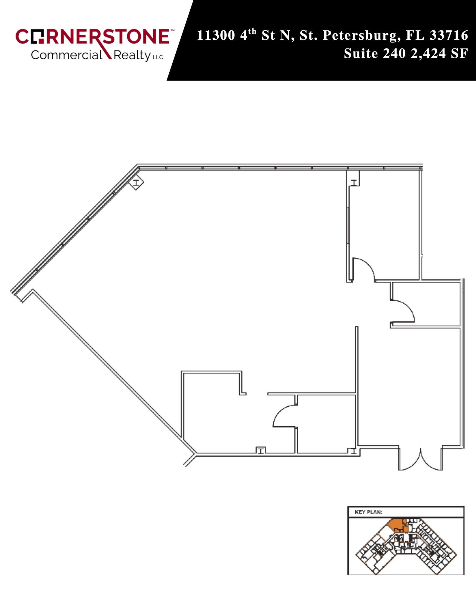 11300 4th St N, Saint Petersburg, FL à louer Plan d’étage– Image 1 sur 1