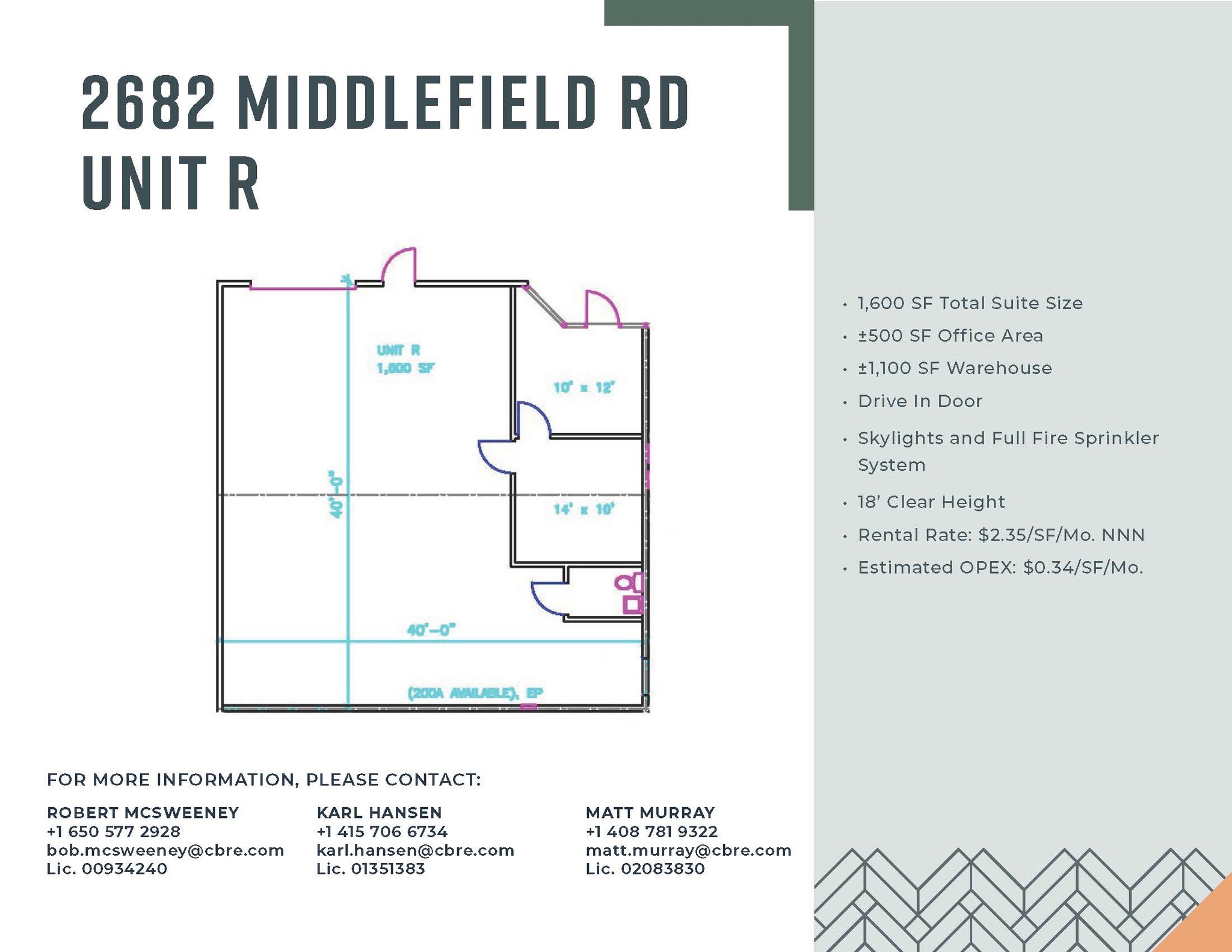 2682 Middlefield Rd, Redwood City, CA à louer Photo de l’immeuble– Image 1 sur 1