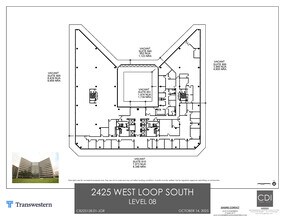 2425 West Loop South, Houston, TX à louer Plan d’étage– Image 2 sur 2