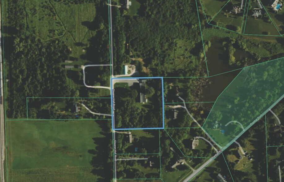 4180 Gleaner Hall Rd, Ann Arbor, MI à vendre - Aérien – Image 2 sur 17
