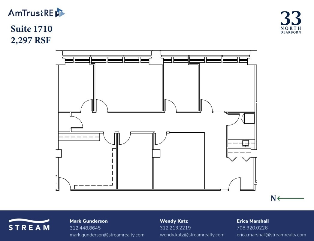 33 N Dearborn St, Chicago, IL à louer Plan d’étage– Image 1 sur 1