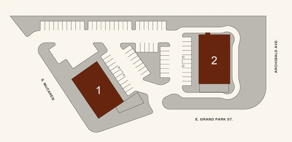2661 E Grand Park St, Ontario, CA à louer - Plan de site – Image 1 sur 1