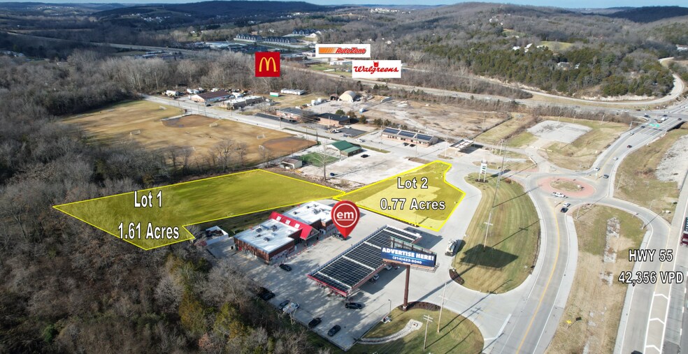 6911 Metropolitan Blvd, Barnhart, MO à vendre - Aérien – Image 2 sur 3