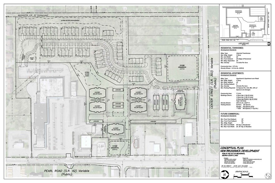 4356 Center Rd, Brunswick, OH à louer - Plan de site – Image 3 sur 3