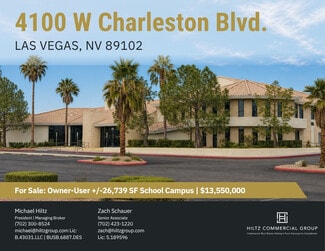 Plus de détails pour 4100 W Charleston Blvd, Las Vegas, NV - Spécialisé à vendre