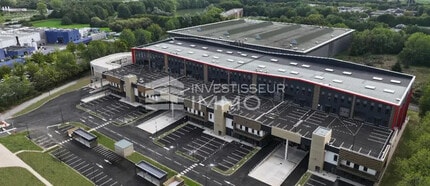 Élancourt - Vue aérienne vue de carte