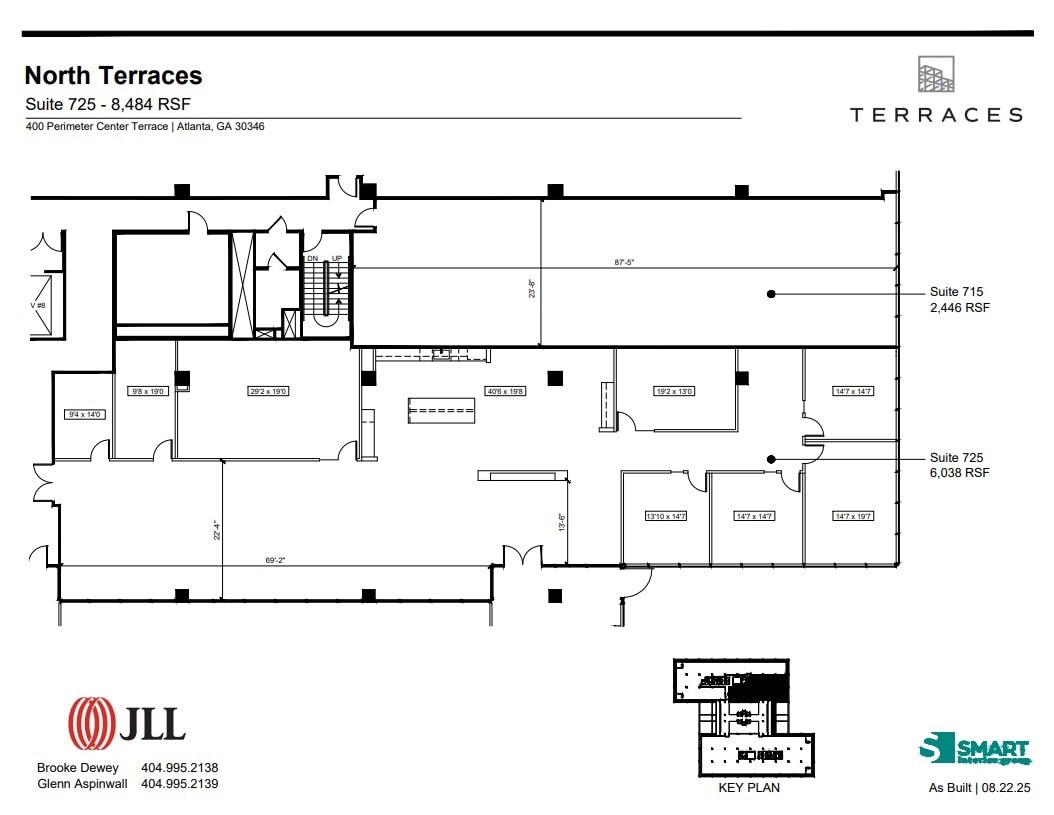 400 Perimeter Center Ter, Atlanta, GA à louer Plan d’étage– Image 1 sur 3