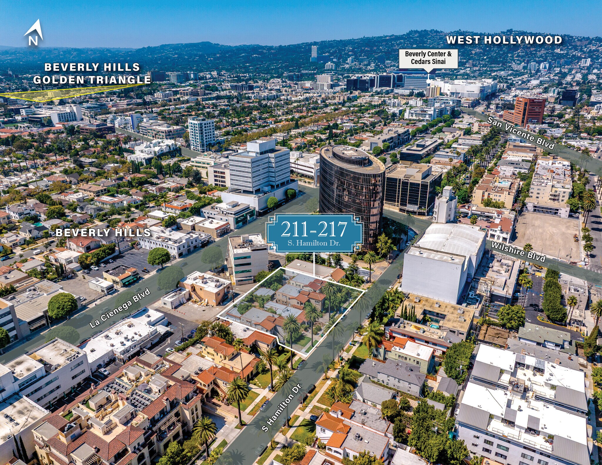 211 S Hamilton Dr, Beverly Hills, CA à vendre Photo de l’immeuble– Image 1 sur 7