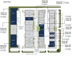 3453 IH-35 N, San Antonio, TX à louer Plan d’étage– Image 1 sur 1