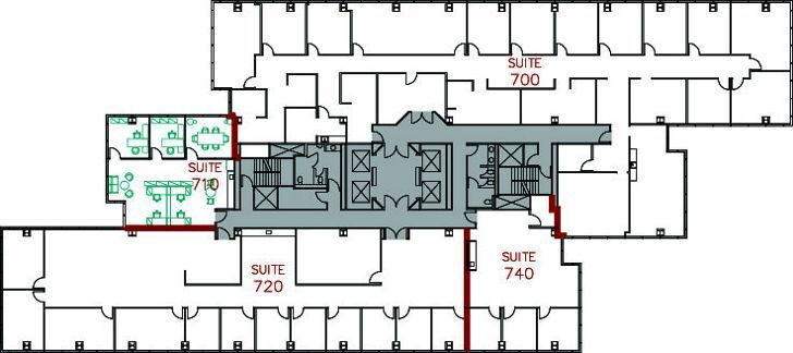 3111 Camino del Rio N, San Diego, CA à louer Plan d’étage– Image 1 sur 1