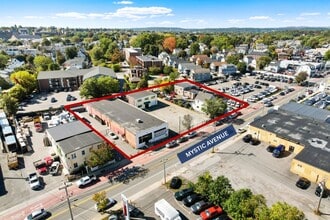 67-81 Mystic Ave, Medford, MA - VUE AÉRIENNE  vue de carte - Image1