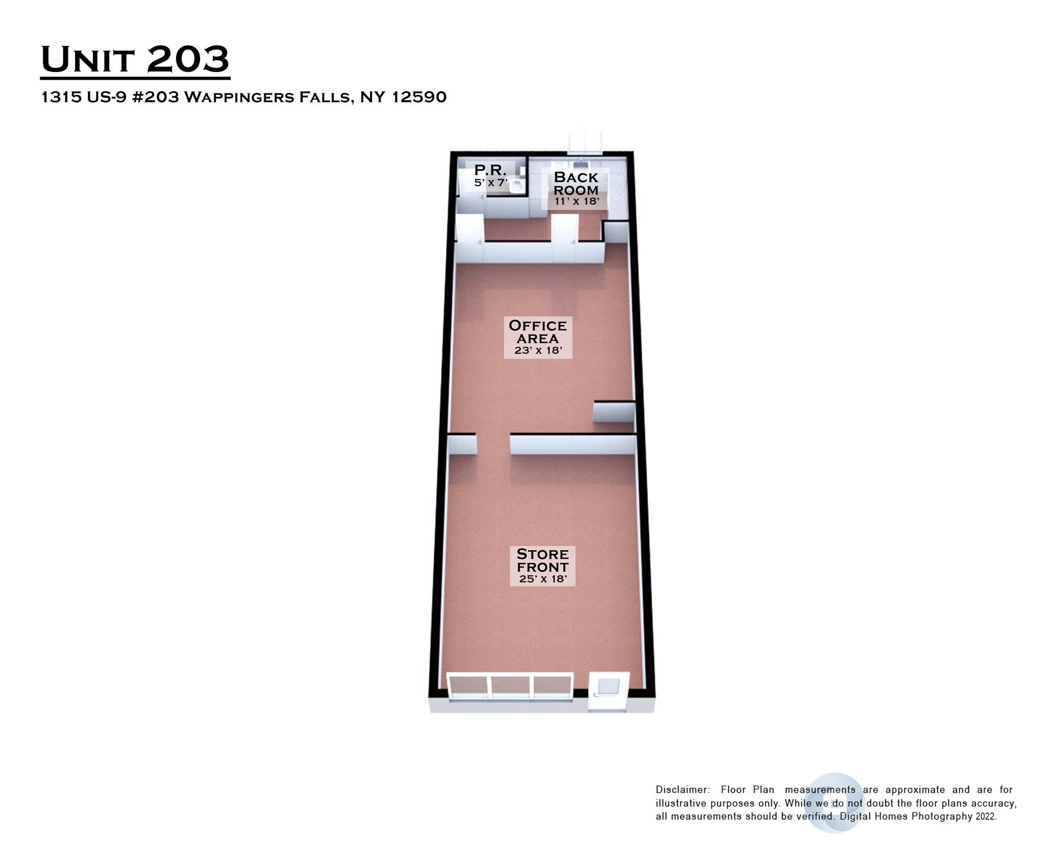 1299 Route 9, Wappingers Falls, NY à louer Plan d’étage– Image 1 sur 19
