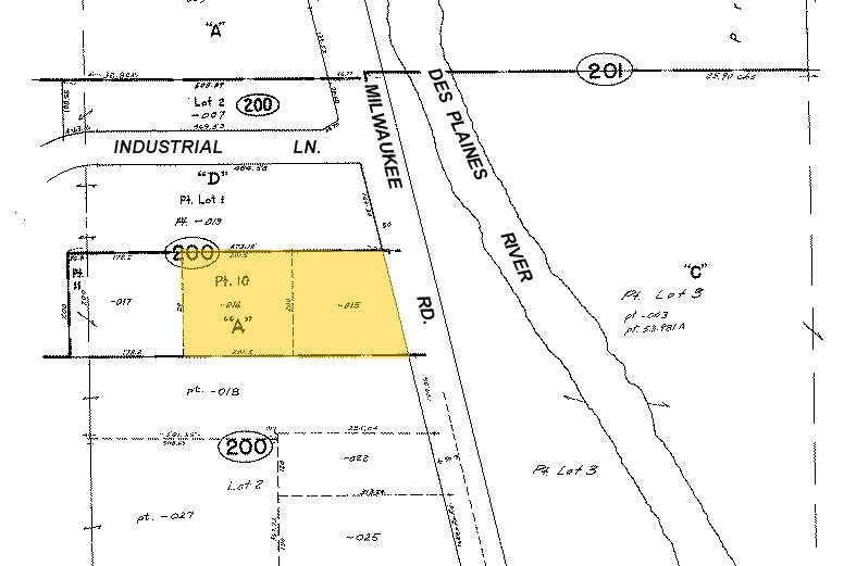 1040 S Milwaukee Ave, Wheeling, IL à vendre - Plan cadastral – Image 2 sur 5