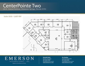 220 E Central Pky, Altamonte Springs, FL à louer Plan de site– Image 1 sur 1