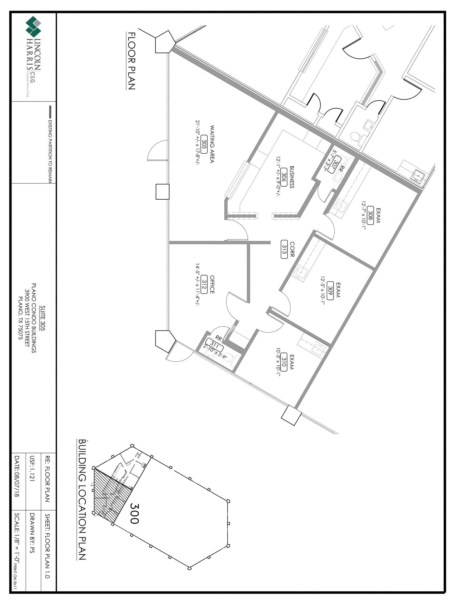 3900 W 15th St, Plano, TX à louer Plan de site– Image 1 sur 1