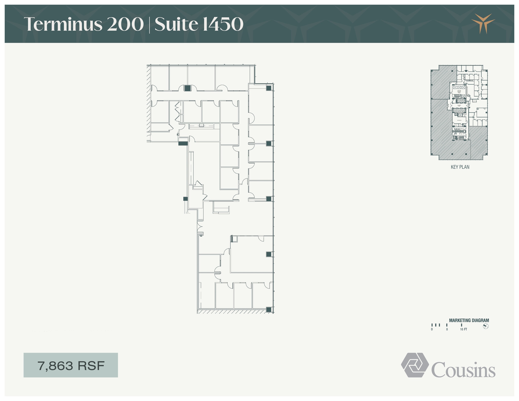 3280 Peachtree Rd, Atlanta, GA à louer Plan d’étage– Image 1 sur 1