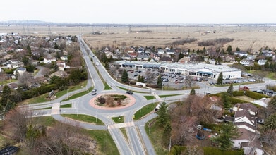694-750 Montarville, Saint-bruno, QC - Vue aérienne vue de carte
