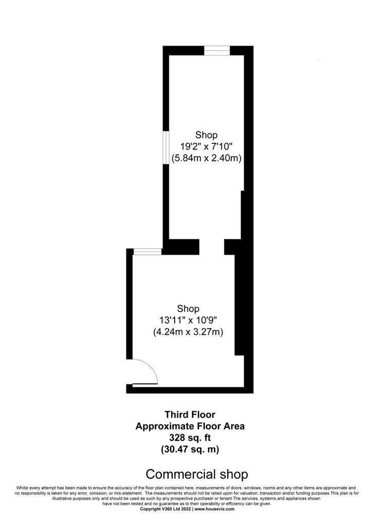 8 Duke St, Londres à louer Plan d’étage– Image 1 sur 2