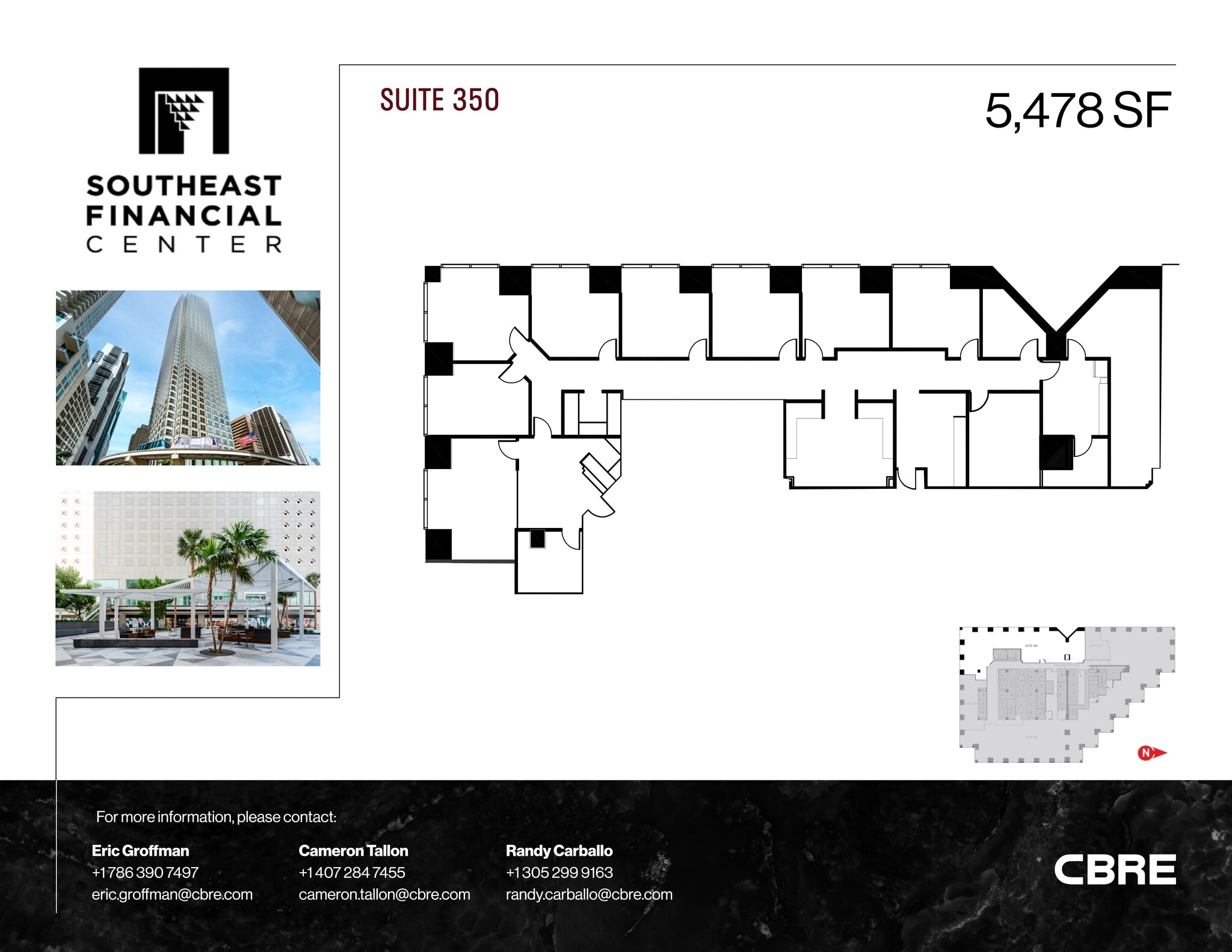 200 S Biscayne Blvd, Miami, FL à louer Plan de site– Image 1 sur 1