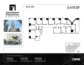 200 S Biscayne Blvd, Miami, FL à louer Plan de site– Image 1 sur 1