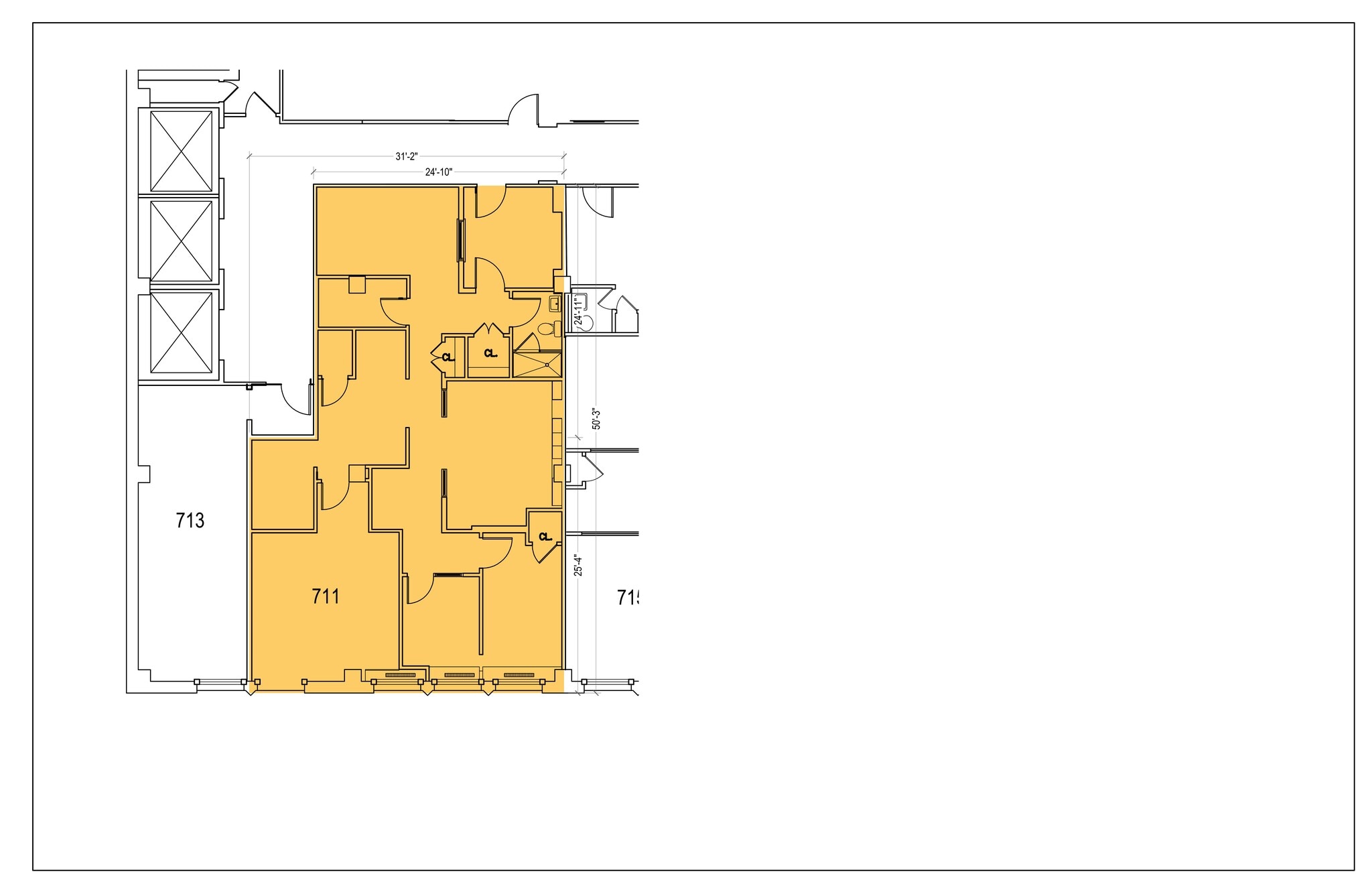 580 Fifth Ave, New York, NY à louer Plan de site– Image 1 sur 1