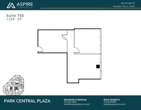 1111 N Loop W, Houston, TX à louer Plan d’étage– Image 1 sur 1