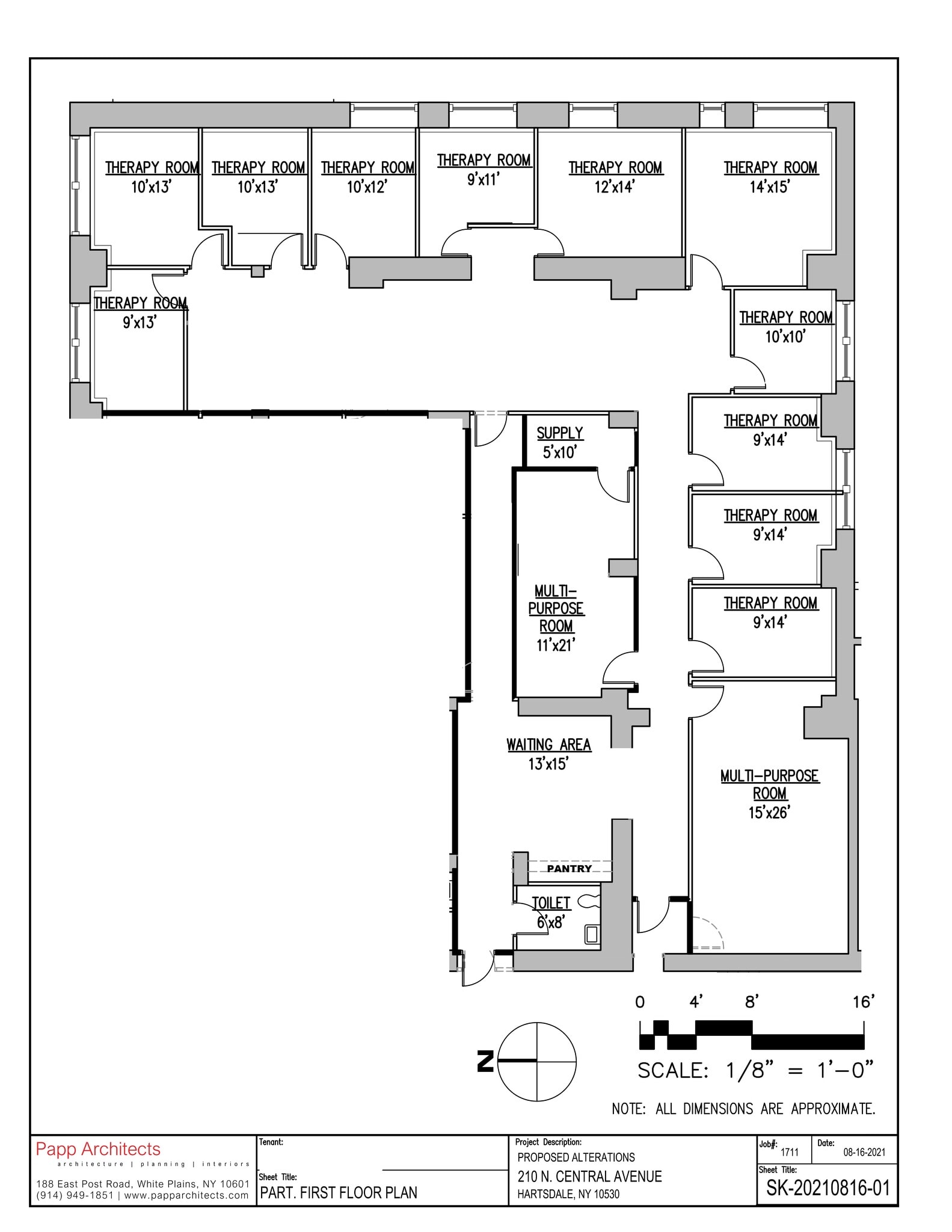 210 N Central Ave, Hartsdale, NY à louer Plan de site– Image 1 sur 1