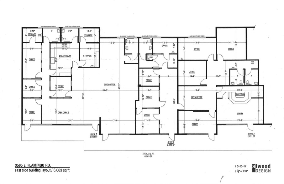 3505 E Flamingo Rd, Las Vegas, NV à vendre - Photo de l’immeuble – Image 3 sur 6