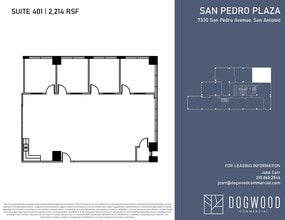 7330 San Pedro Ave, San Antonio, TX à louer Plan d’étage– Image 1 sur 1