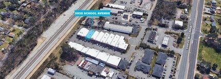 5925 School Ave, Richmond, VA - VUE AÉRIENNE  vue de carte