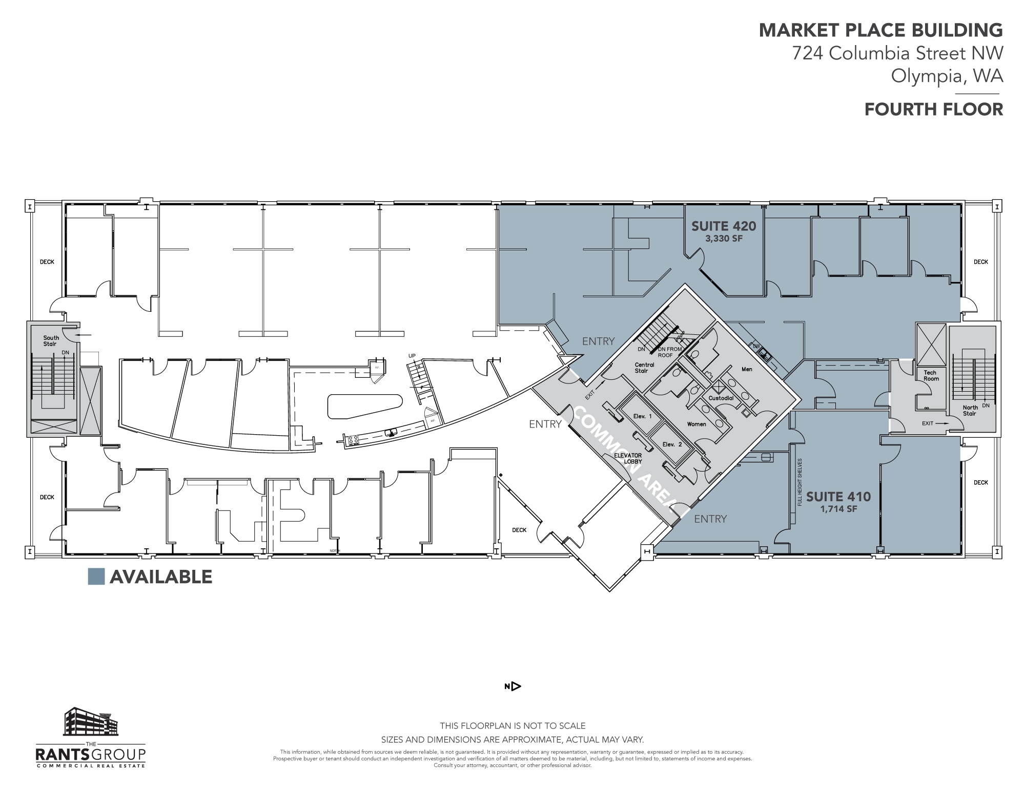 724 Columbia St NW, Olympia, WA à louer Plan d’étage– Image 1 sur 14
