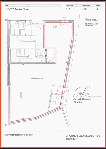 118 Tooley St, Londres à louer - Plan d’étage – Image 3 sur 4