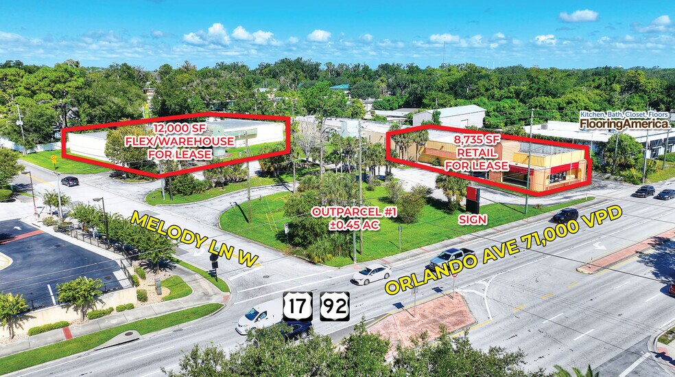 105 W Melody Ln, Casselberry, FL à louer - Photo de l’immeuble – Image 3 sur 3
