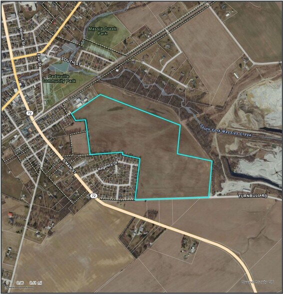 3448 Turnbull rd, Cedarville, OH à vendre - Plan cadastral – Image 1 sur 3