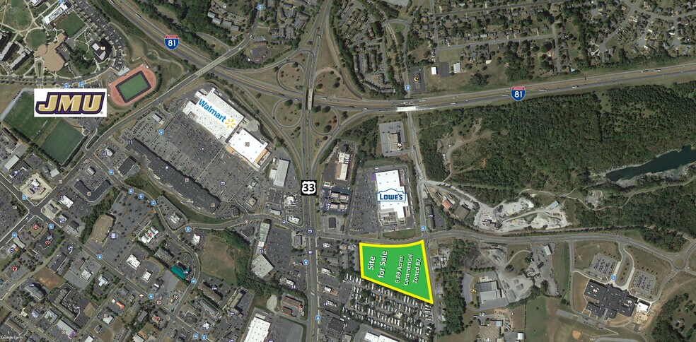 0 Country Club Rd, Harrisonburg, VA à vendre - Aérien – Image 2 sur 9