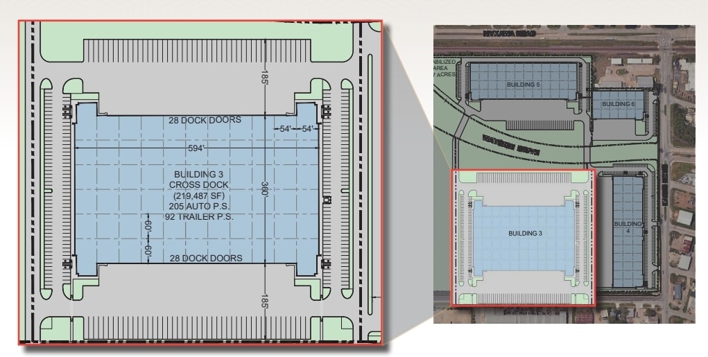 Mykawa Rd, Houston, TX à louer Plan de site– Image 1 sur 1
