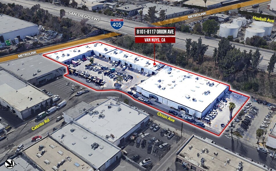 8101-8117 Orion Ave, Van Nuys, CA à louer - Photo de l’immeuble – Image 2 sur 10