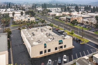 615 N Berry St, Brea, CA - Vue aérienne vue de carte