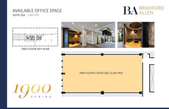 1900 Spring Rd, Oak Brook, IL à louer Plan d’étage– Image 1 sur 1