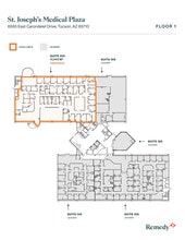 6565 E Carondelet Dr, Tucson, AZ à louer Plan d’étage– Image 1 sur 1