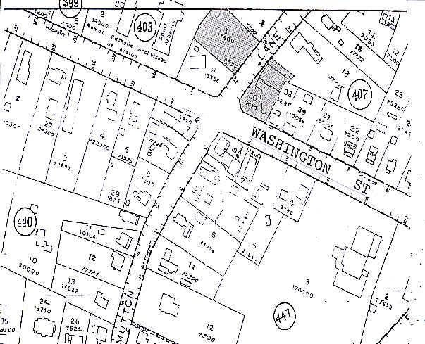 1166 Washington St, Weymouth, MA à louer - Plan cadastral – Image 2 sur 5