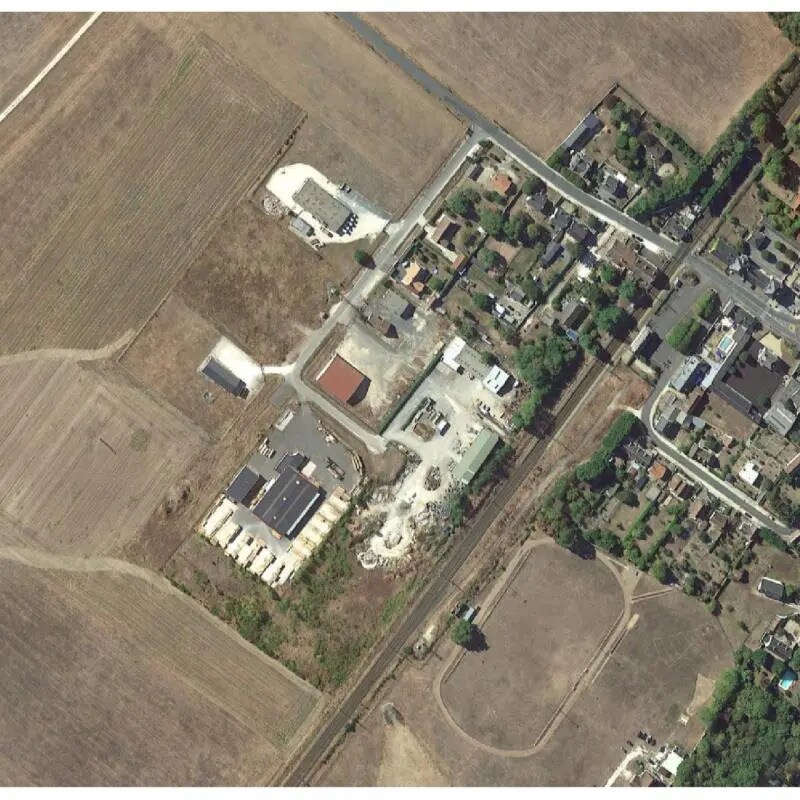 Terrain dans Foëcy à vendre Aérien– Image 1 sur 4