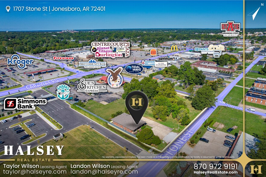 1707 Stone St, Jonesboro, AR à louer - Photo de l’immeuble – Image 3 sur 4