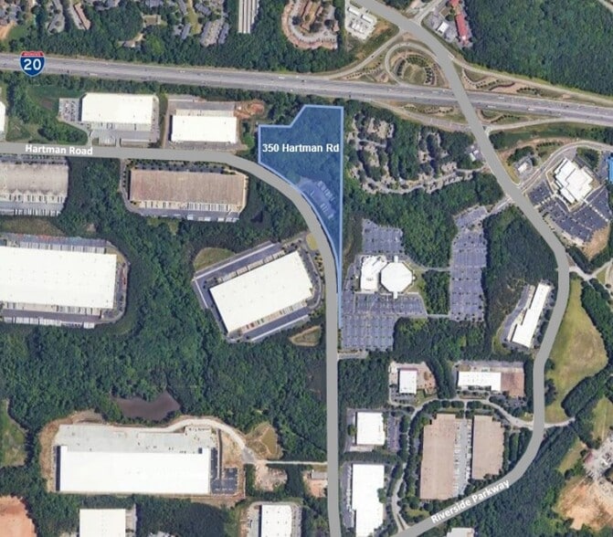 350 Hartman Rd, Austell, GA à vendre - Aérien – Image 2 sur 10