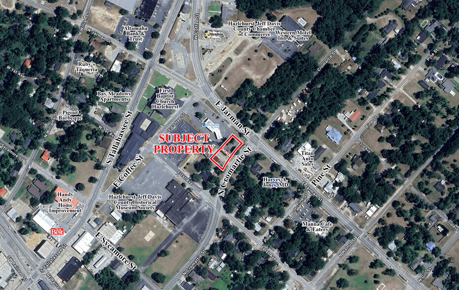 North Cromartie St and East Jarman St St, Hazlehurst, GA à vendre - Photo principale – Image 1 sur 3