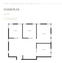 3190 Clearview Way, San Mateo, CA à louer Plan d’étage– Image 1 sur 1