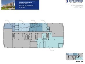 13454 Sunrise Valley Dr, Herndon, VA à louer Plan de site– Image 2 sur 2
