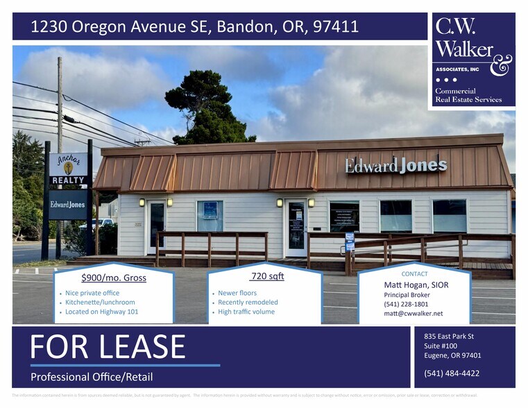 1230 Oregon Ave SW, Bandon, OR à louer - Photo de l’immeuble – Image 2 sur 5