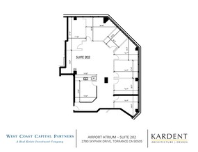 2780 Skypark Dr, Torrance, CA à louer Plan d’étage– Image 1 sur 1