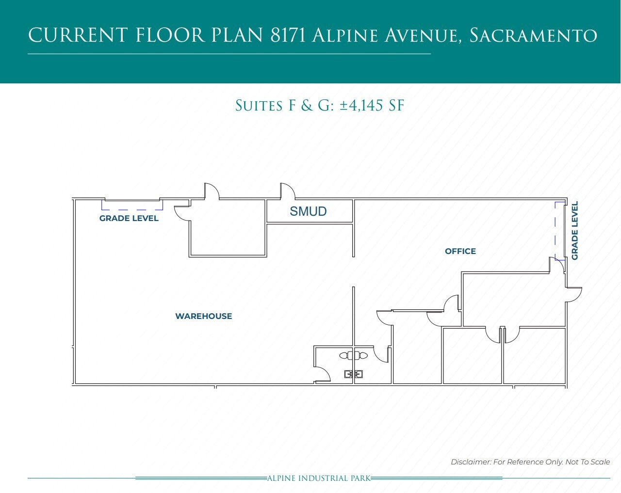 4300 82nd St, Sacramento, CA à louer Plan d’étage– Image 1 sur 1